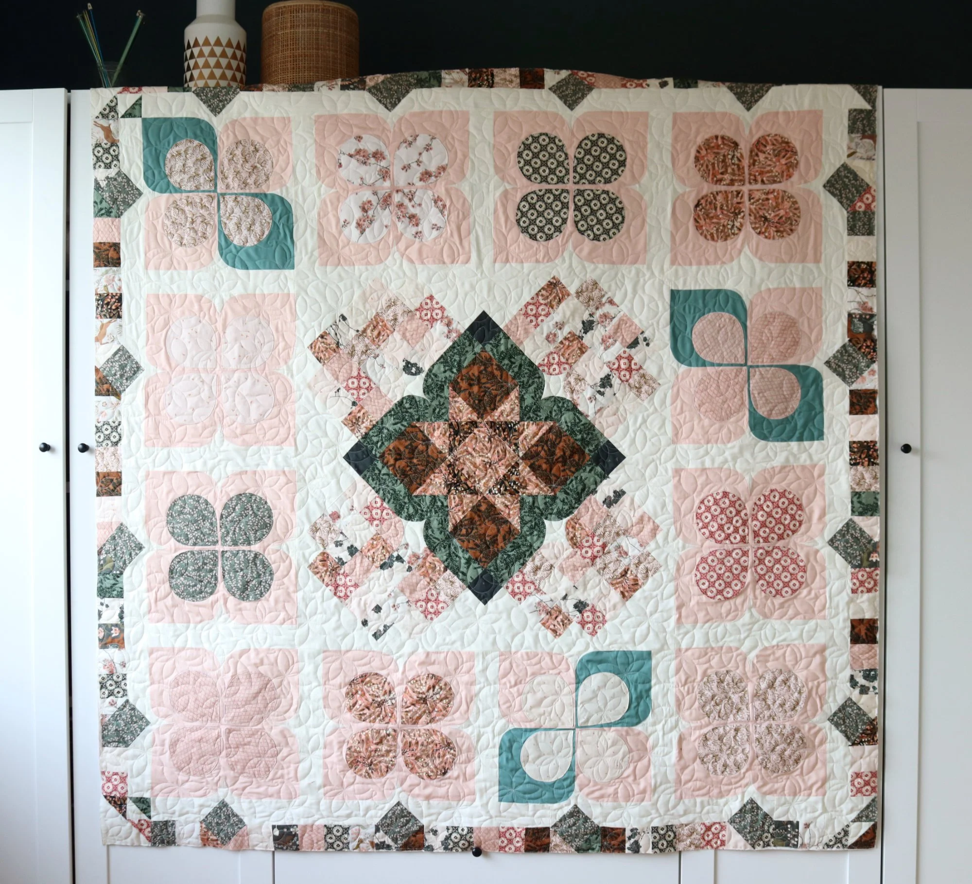 in the Quilting Studio, no. 45 — Stitched in Color